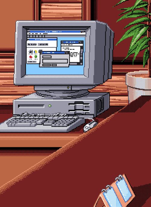 Tech pixel art 5